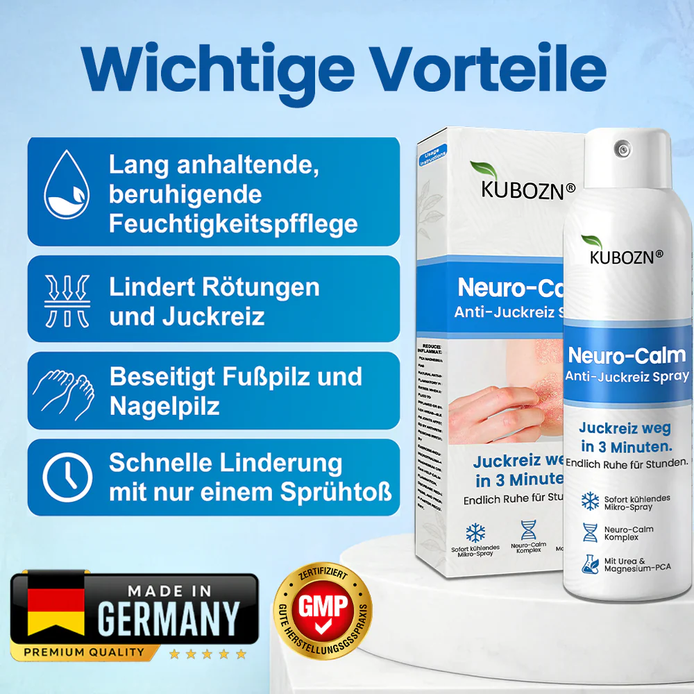 ✅KUBOZN® Neuro-Calm Anti-Juckreiz Akut-Spray – 3-Minuten-Ruhe bei Juckreiz - Image 6